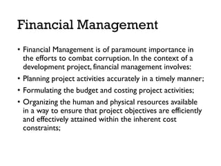 Managing Fraud and Corruption in Projects | PDF