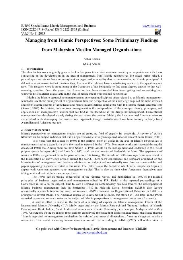 management accounting from an islamic prespective essay Performance management essays (examples) global perspective, ability to motivate, and resiliency essay paper #: 8141591 management accounting provides data . management accounting from an islamic prespective essay Performance management essays (examples) global perspective, ability to motivate, and resiliency essay paper #: 8141591 management accounting provides data .