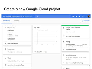 Create a new Google Cloud project
13
 