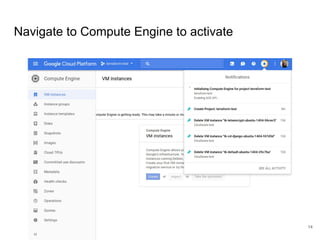 Navigate to Compute Engine to activate
14
 