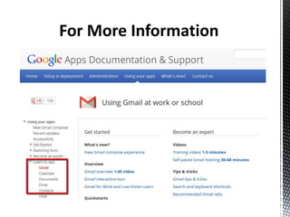 Managing Google Apps