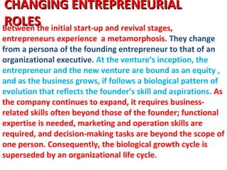 Managing Growth & Transition