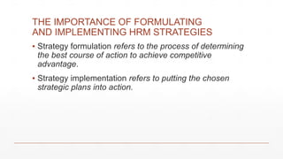 Managing Hr Chapter 2 Formulating And Implementing Hrm Strategies Pptx Managing Hr Chapter 2 Formulating And Implementing Hrm Strategies Pptx