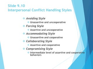 Managing Interpersonal Conflict and Negotiation.ppt