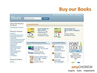 Buy our Books




      amyCHOREW
   inspire train implement
 