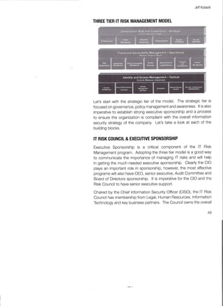 Managing IT Risk for the Business - A Framework for Success | PDF