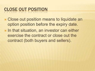 Managing market risk | PPTX