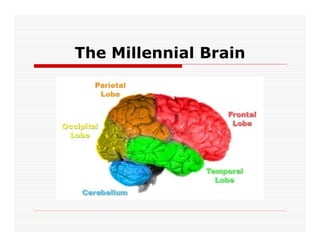 The Millennial Brain
 