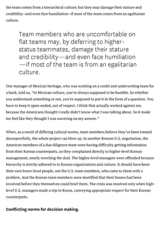 Managing multicultural teams   hbr