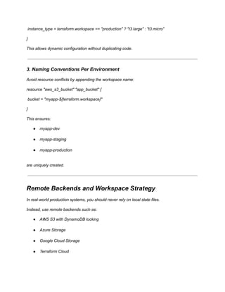 Managing multiple environments with Terraform workspaces.pdf
