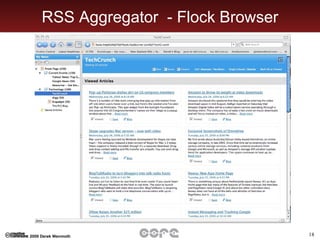 RSS Aggregator  - Flock Browser 