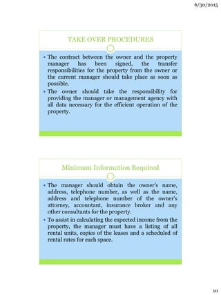 Managing owner relations | PDF