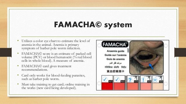 Buy Famacha Eye Chart