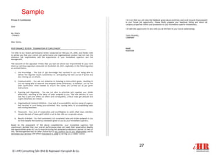 Sample
27
© i-HR Consulting Sdn Bhd & Rajeswari Karupiah & Co.
 
