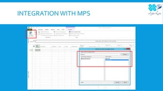 INTEGRATION WITH MPS
 