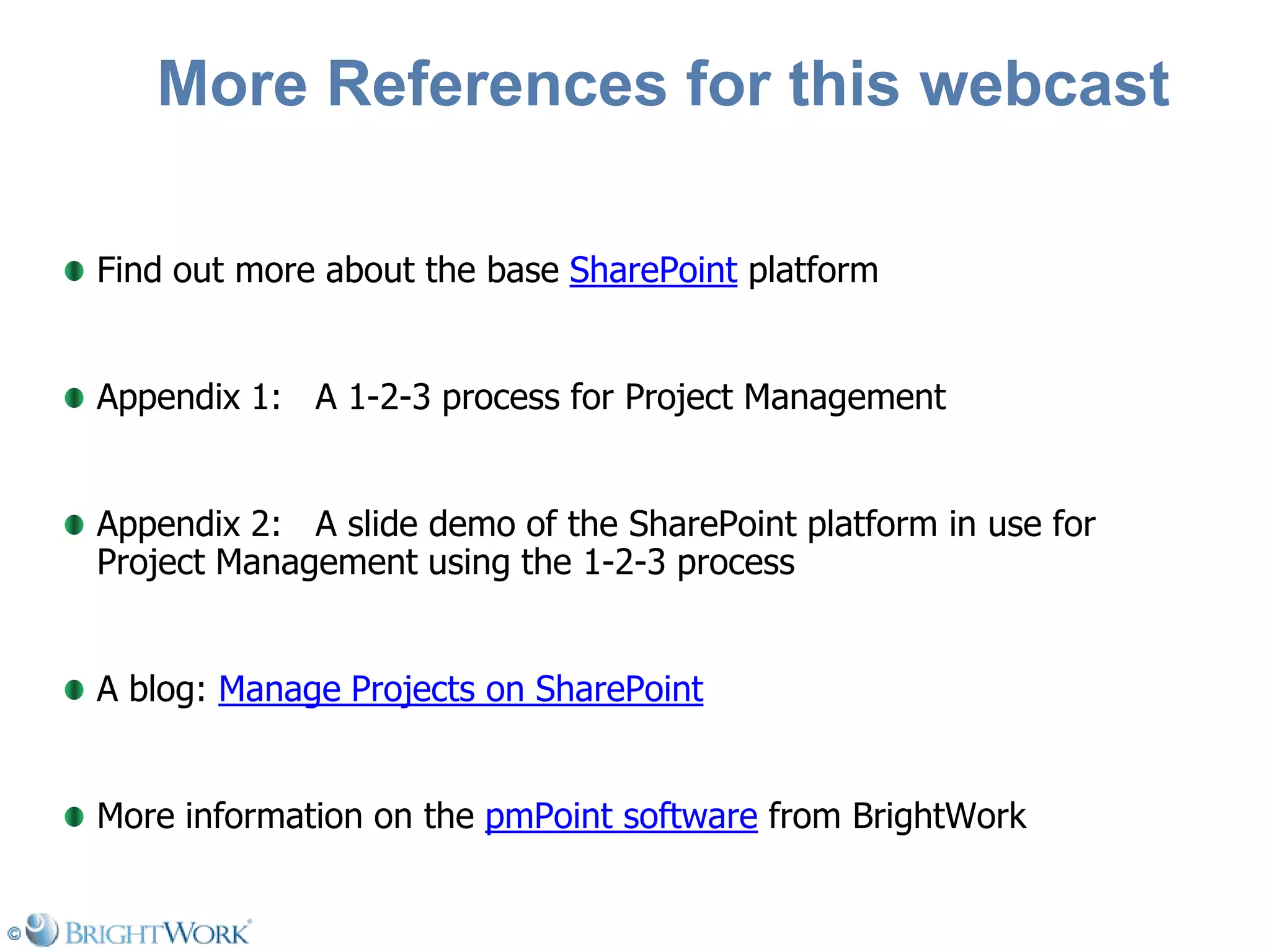 Managing Projects On Share Point Is As Simple As 1 2 3