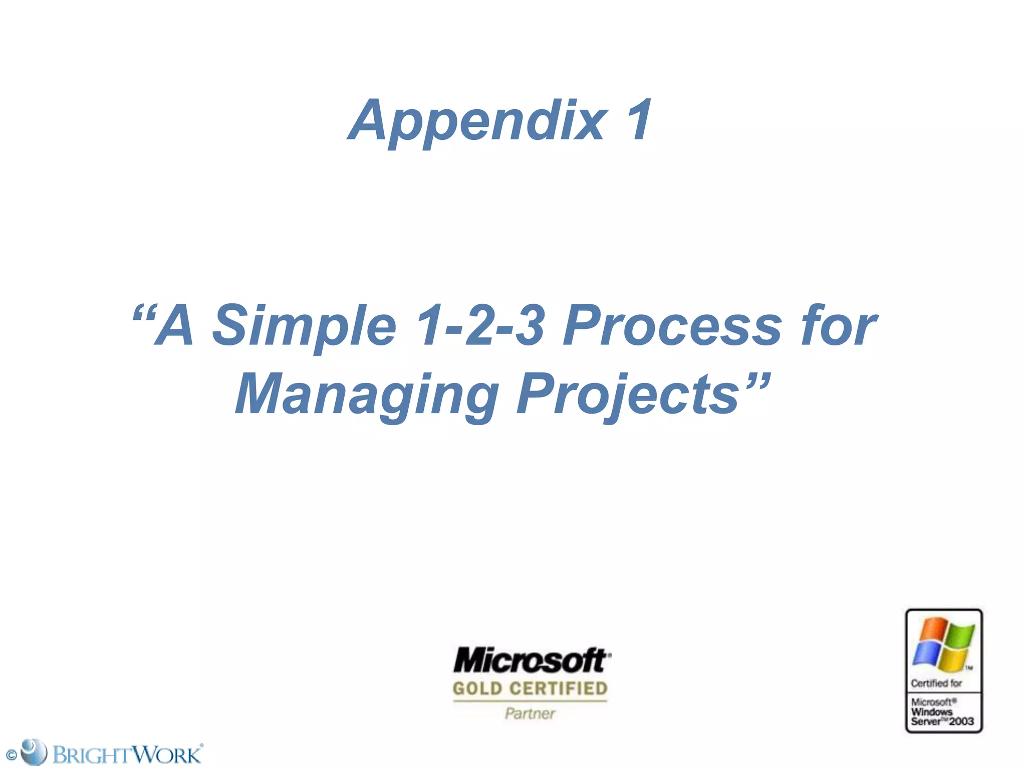 Managing Projects On Share Point Is As Simple As 1 2 3