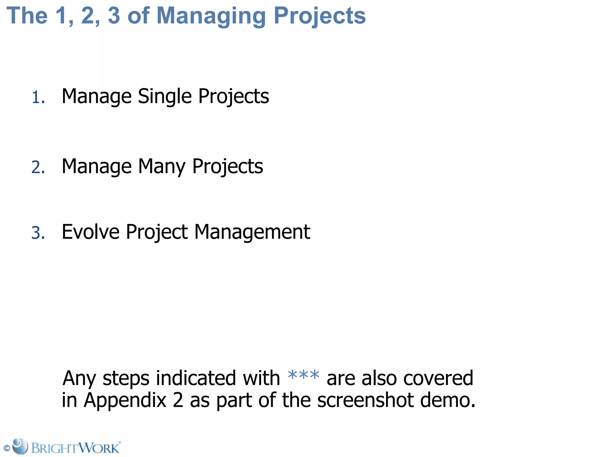 Managing Projects On Share Point Is As Simple As 1 2 3