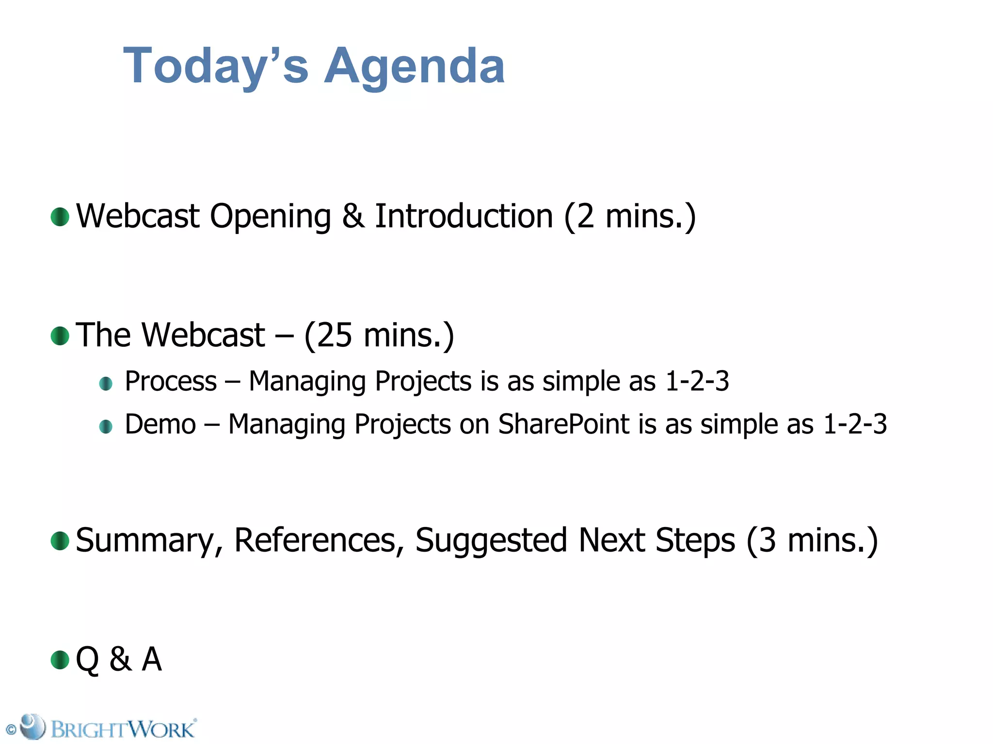 Managing Projects On Share Point Is As Simple As 1 2 3