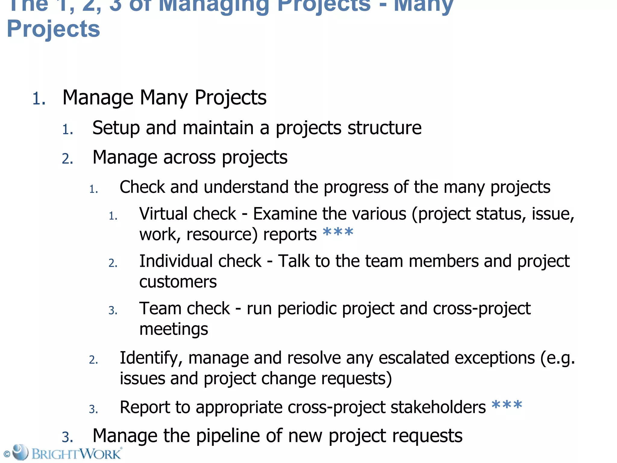 Managing Projects On Share Point Is As Simple As 1 2 3