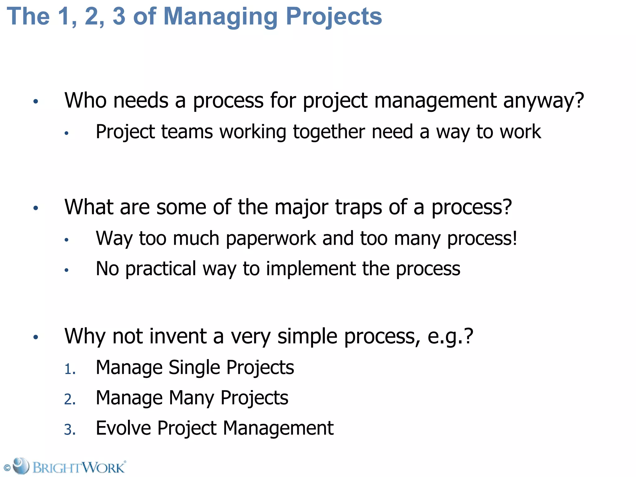 Managing Projects On Share Point Is As Simple As 1 2 3