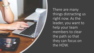 Managing Remote Teams Victoria Roos-Olsson of Franklin Covey. | PPTX