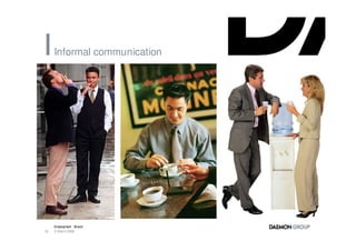 Informal communication




     Employment Brand
32   3 March 2008
 