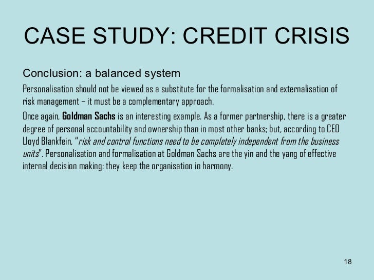 Lehman brothers risk management case study