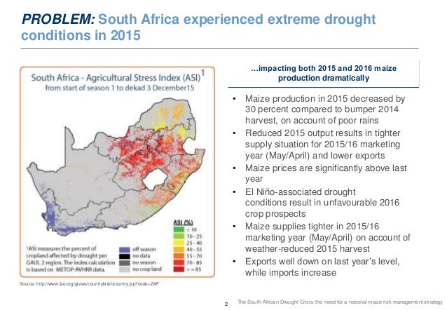 The South African Drought Crisis