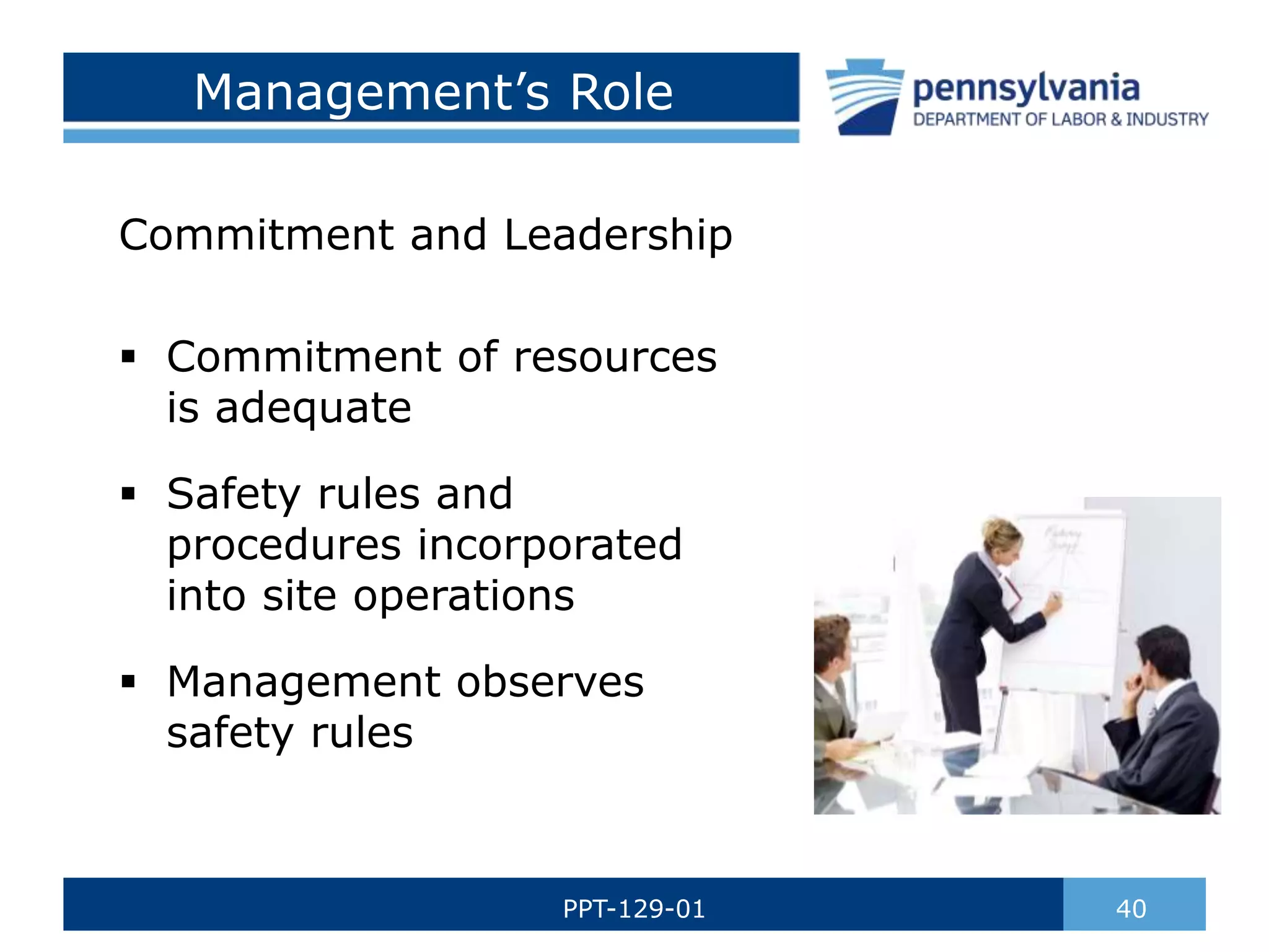 Managing safety and health in construction pptx