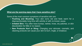 Managing sensitive skin | PDF