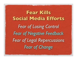 Managing Social Media