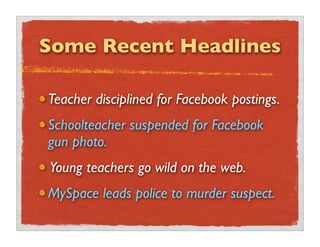 Managing Social Media