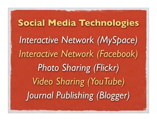 Managing Social Media