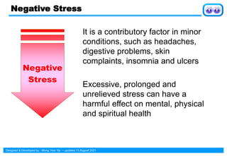 Managing Stress for a Healthier and Productive Life | PDF