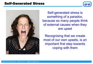 Managing Stress for a Healthier and Productive Life | PDF