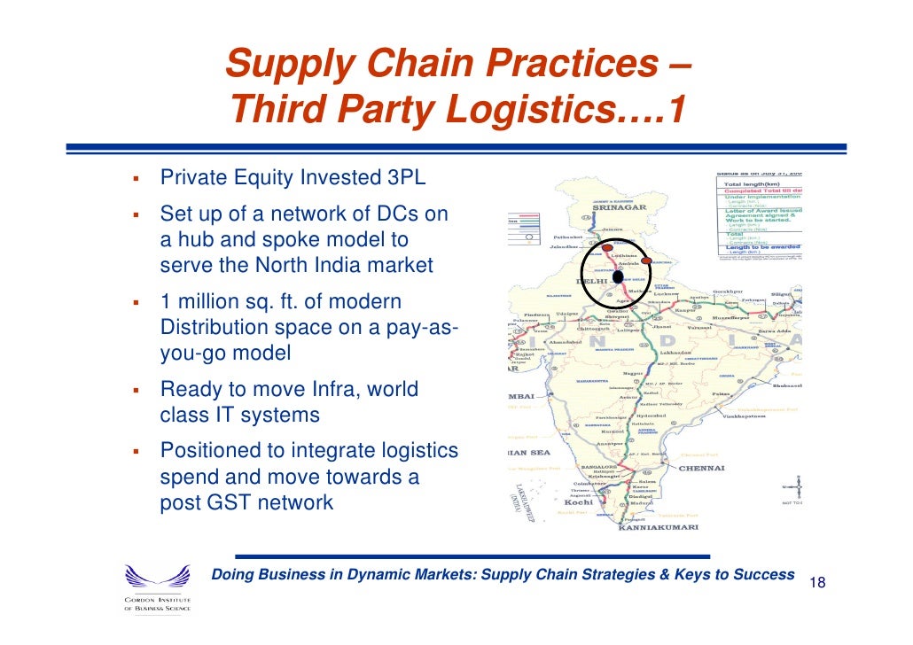 Managing Supply Chains in Developing Economy Destination India