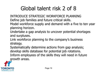 Page 17Global talent risk