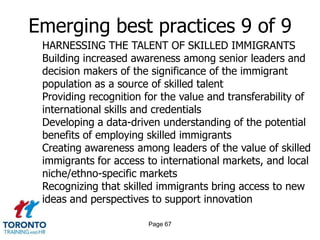 Page 65Emerging best practices 7 of 9CATEGORIES OF BENEFIT THAT DETERMINES IF TALENT STAYS OR LEAVESGreat leadersGreat companyGreat jobAttractive compensation