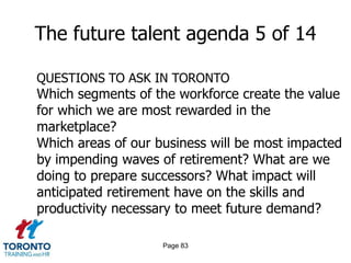 Page 81The future talent agenda 3 of 14TALENT MANAGEMENT IN THE NEW WORLDDifferentiationAssessment and rankingPerformance managementPerformance improvementTransparency