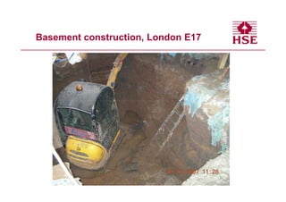 Basement construction, London E17
 