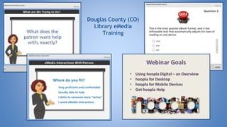 Douglas County (CO)
Library eMedia
Training
 