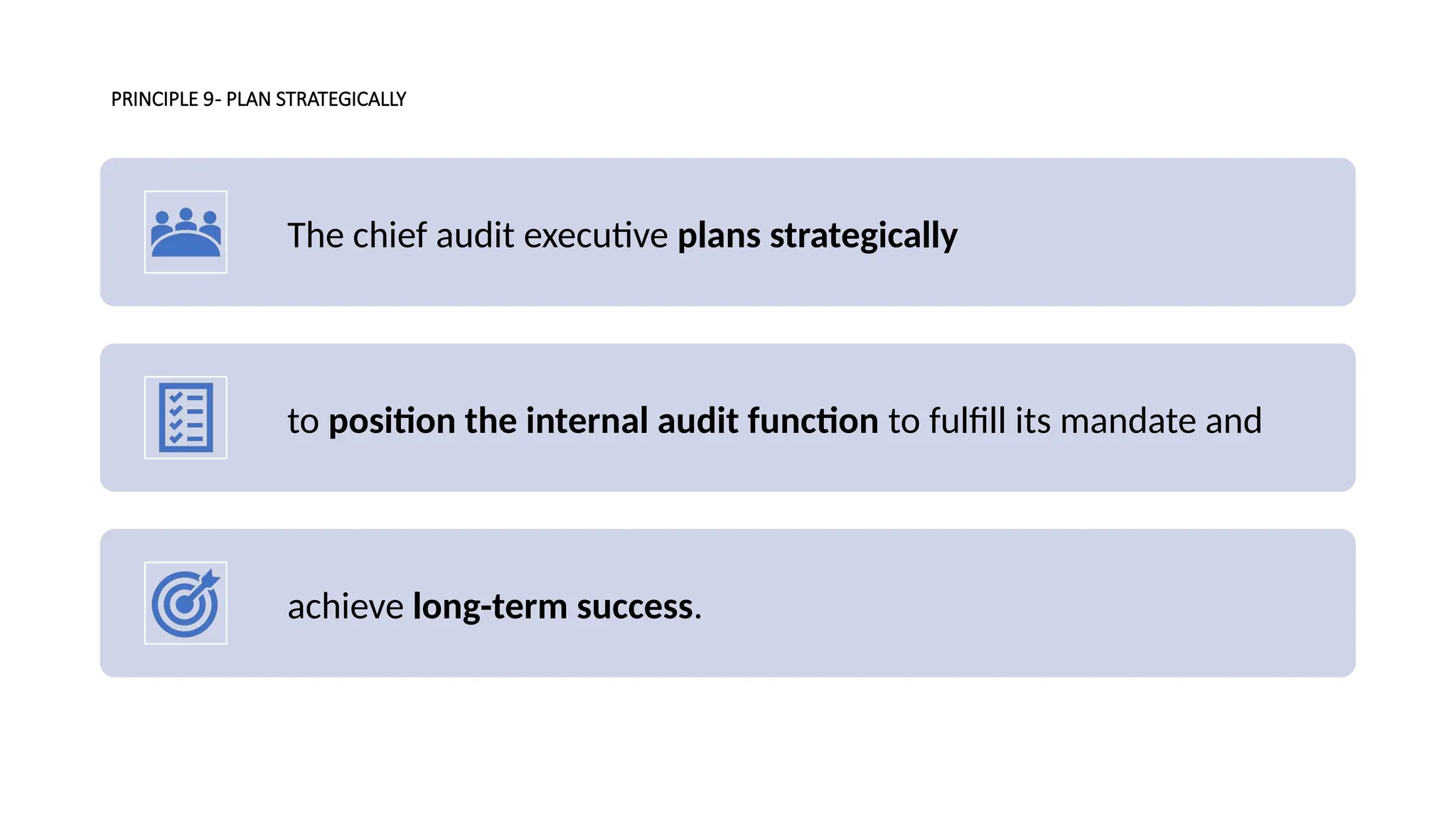 MANAGING THE INTERNAL AUDIT FUNCTIONs RAINING SLIDES DOMAIN 1 -.pptx
