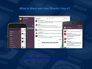 What is Slack and How Should I Use it?
https://www.youtube.com/watch?v=9RJZMSsH7-g
 