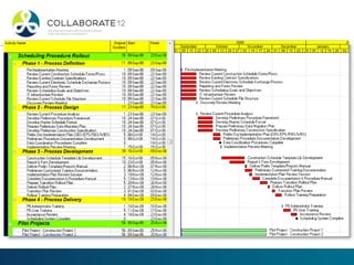 Managing the p6 schedule from the perspective of an owner ppt | PDF