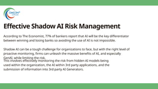 Shadow Management Risks Managing the Risks of Shadow AI | PPTX