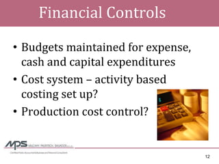 Managing Through The Downturn - Enhancing the Seller\'s Financial Statement Credibility