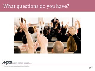 Managing Through The Downturn - Enhancing the Seller\'s Financial Statement Credibility