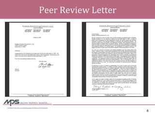 Managing Through The Downturn - Enhancing the Seller\'s Financial Statement Credibility