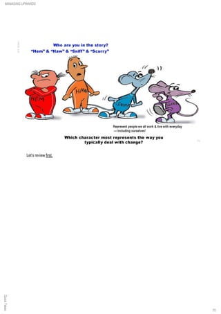 QuickTakesMANAGING UPWARDS
Let’s review first.
70
 